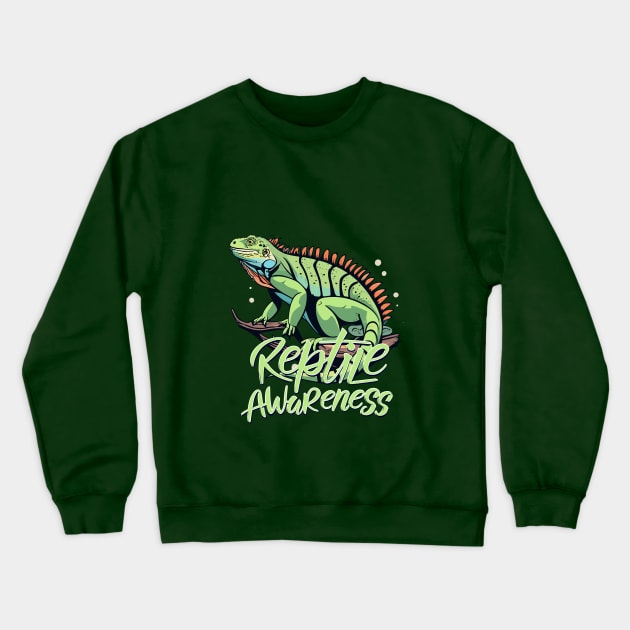 National Reptile Awareness Day – October 21 Crewneck Sweatshirt by irfankokabi